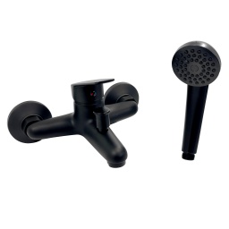 Monocomando baera Zanetti zinc 35mm NERO