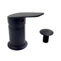 Monocomando bidet Zanetti zinc 35mm ctransf NERO