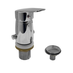 Monocomando bidet Zanetti zinc 35mm c/transf CROMADO