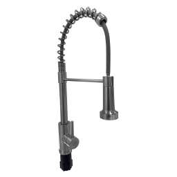 Monocomando cocina mesada Zanetti profesional inox 35 CROMADO