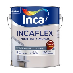 Imperm. ext. Incaflex con poliuretano Frentes y Muros Bco Inca 4L