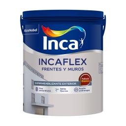 Imperm. ext. Incaflex con poliuretano Frentes y Muros Bco Inca 20L