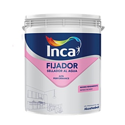 Fijador int-ext. Fijador Sellador al Agua Inca 4L