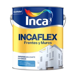 Imperm. ext. Incaflex con poliuretano Frentes y Muros Bco Inca 20L
