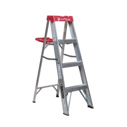 Escalera Cuprum Tijera C-2312-04N alum. 4P