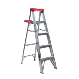 Escalera Cuprum Tijera C-2312-05N alum. 5P