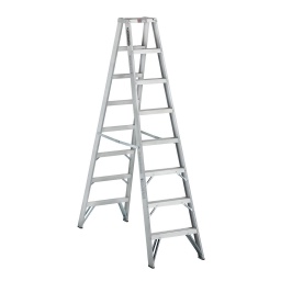 Escalera Cuprum Doble acceso C-2231-08 alum. 8P