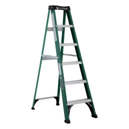 Escalera Cuprum Tijera 792-06C-3217-06 fibra 6P