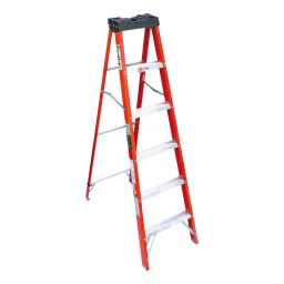 Escalera Cuprum Tijera SC-3310-06 fibra Scala 6P