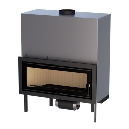 Estufa alto rendimiento le�a Vivion Londres-T Vision ng