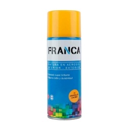 Aerosol Franca Esmalte Amarillo Cromo 400ml. Ref.31