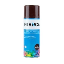 Aerosol Franca Esmalte Marr�n 400ml. Ref.29