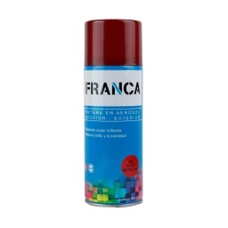 Aerosol Franca Esmalte Rojo Metalizado 400ml. Ref.334