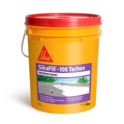 Membrana Líquida Sika SikaFill-100 Techos 4kg Terracota